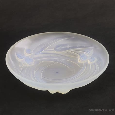 Antiques Atlas Etling Art Deco Opalescent Glass Dish C1925