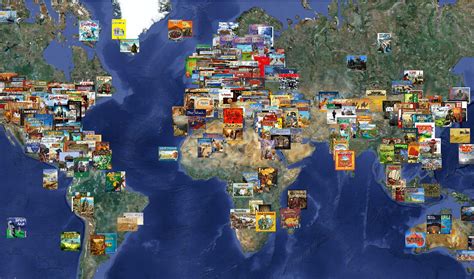 world map  board games