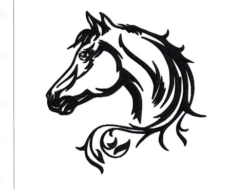 horse head drawing outline  paintingvalleycom explore collection