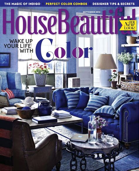 house beautiful september  magazine   digital subscription