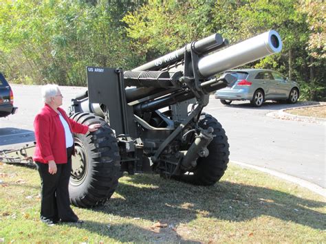 howitzer arrives  officers  civilians club article  united