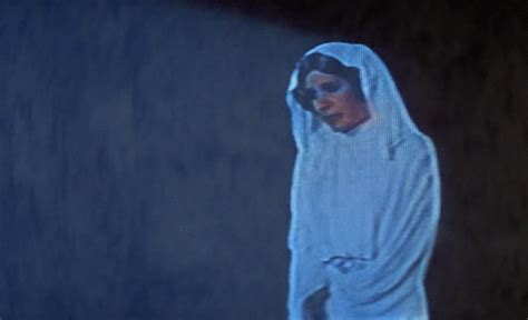 princess leia hologram by star wars find and share on giphy
