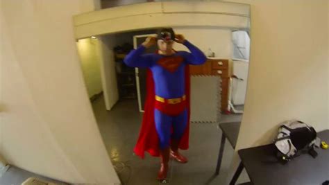 superman soars  la  drone technology