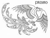 Phoenix Coloring Pages Bird Embroidery Celtic Firebird Patterns Getdrawings Usni Ari Deviantart Printable Getcolorings 780px 46kb 1023 источник sketch template
