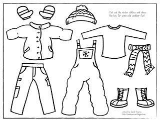 images   printable winter clothes worksheet winter