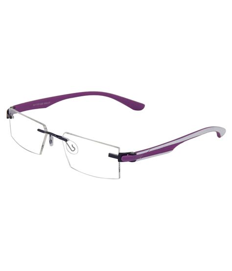 Zyaden Purple Non Metal Frame Eyeglasses For Men Buy
