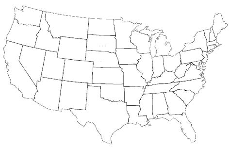 blank map   united states twistedsifter