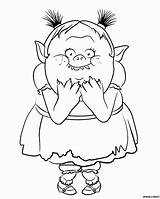 Troll Ugly Trolls Template Bridget sketch template