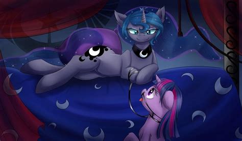 Princess Luna Meets Twilight By Lyra Senpai On Deviantart