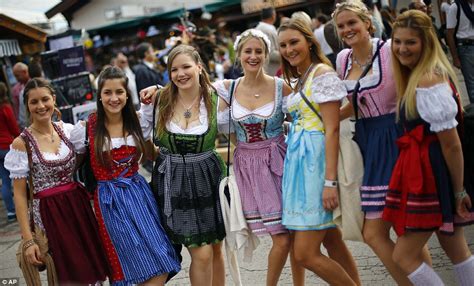 lederhosen low cut blouses and gallons of beer six million people