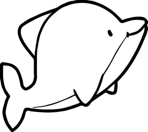kids dolphin coloring page wecoloringpagecom