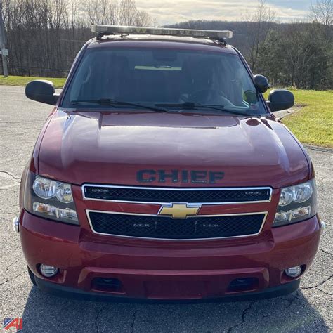 auctions international auction south salem fd ny  item  chevy tahoepolice model