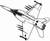 18 Coloring Pages Hornet Super Drawing Avion Chasse Coloriage Sketch Getcolorings Kids Fighter Aircraft Military Getdrawings Template sketch template