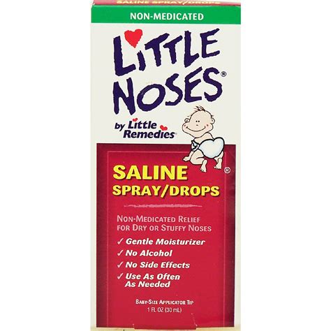 remedies  noses saline spraydrops  dry noses fl oz