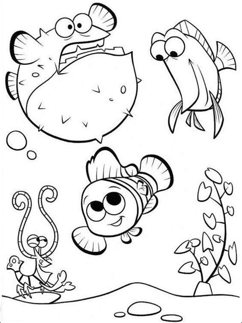cute nemo coloring pages nemo coloring pages finding nemo coloring