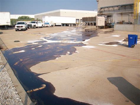 acid spill protect environmental