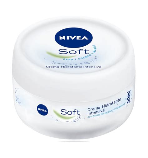 nivea soft crema hidratante facial corporal y manos 300 ml