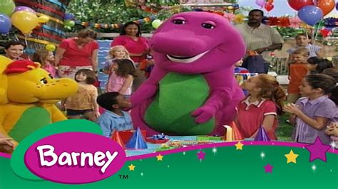 barney surprise birthday party youtube