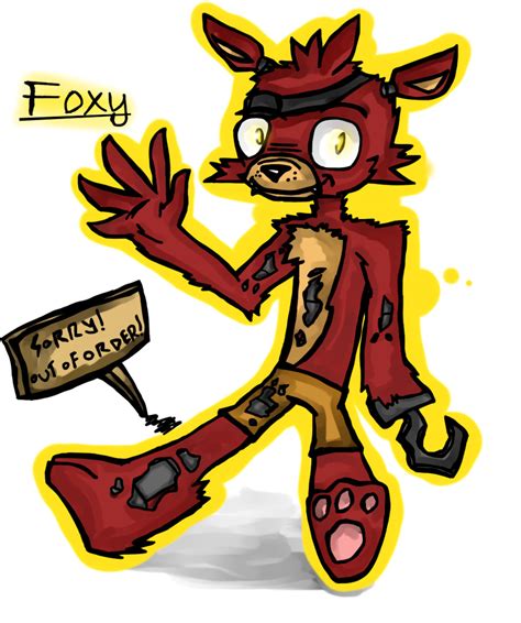 Five Nights At Freddy S Foxy The Pirate Fox By Jason