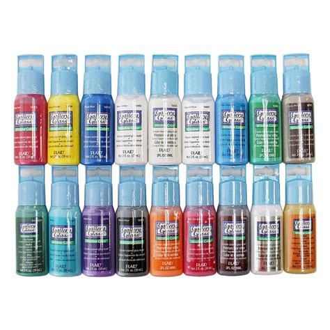 Gallery Glass 2 Oz Window Color Acrylic Paint Set Best Selling Colors