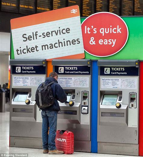 rail ticket machines  dont give   cheapest deals daily mail