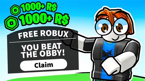 I Made A Free Robux Obby Actually Works Youtube