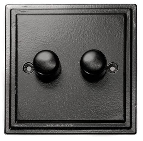 black double dimmer switch black electrical switches black electrical sockets black finish