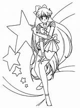 Sailor Moon Coloring Pages Sailormoon Anime Venus Google Cartoon Printable Color Search Print Sheets Manga Tv Girl Colouring Girls Animated sketch template