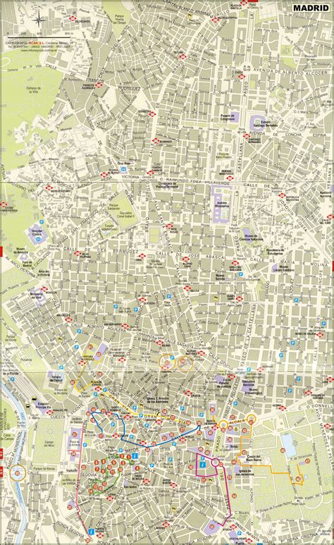large madrid maps     print high resolution  detailed maps