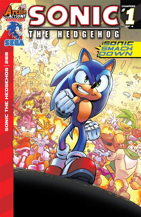Archie Sonic The Hedgehog Issue 268 Sonic News Network