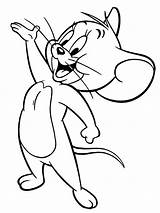 Tom Jerry Coloring Pages Kids Print Color sketch template