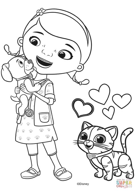 mcstuffins  findo  whispers coloring page  printable