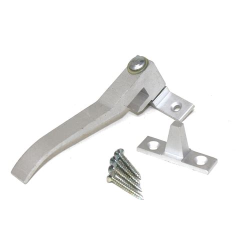 satin aluminium casement fasteners  mm window wedge fastener lr opening ebay