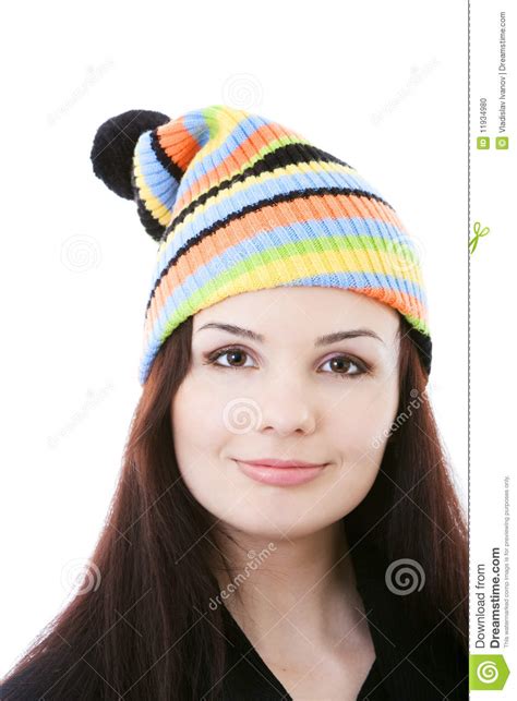 girl friendly smiling stock photo image  cold smiling