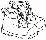 Botas Colorear Scarponi Imagui Vestuário Escuelaenlanube Zapatos Escursionista Infância Educação Bota Piedi Sandalias Mio Preferito Tablero sketch template