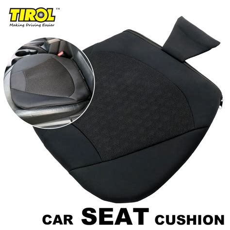 tirol universal breathable car seat cushion for car drivers seat or
