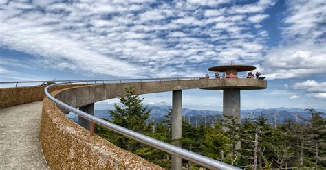 clingmans dome  highest point   great smokies closes june