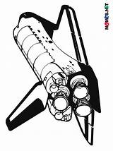 Spaceship Spatiale Navette Coloriage Coloriages Clipartmag sketch template