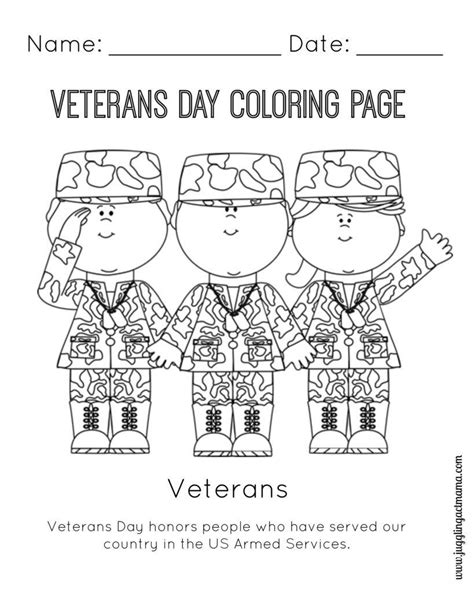 veterans day worksheets