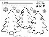 Worksheets Letter Preschool Christmas Recognition Worksheet Matching Kindergarten Tree Alphabet Abc Winter Free4classrooms Kittybabylove School Letters Jays Age Source Kids sketch template