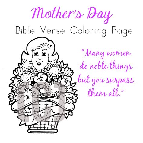 mothers day bible printables christian preschool printables