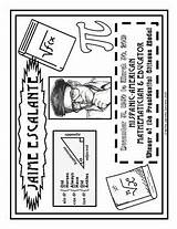 Biographical Steam Coloring Pages Budget Bookmarks Set Subject sketch template