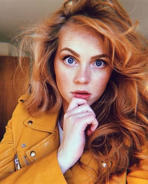 susane turkova redheads russian models beautiful eyes