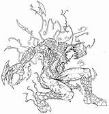 Carnage Venom Coloringhome sketch template