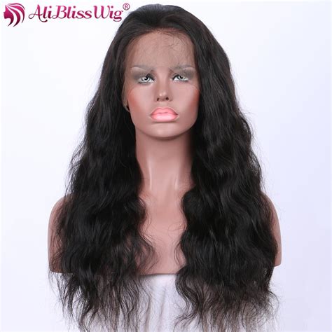natural color 150 density 4a 4b 4c human hair wig loose wave virgin