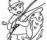 Coloring Pages Bass Fish Fishing Getcolorings Sheets Getdrawings sketch template