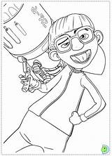 Despicable Vector Coloring Pages Unicorn Toddlers Dinokids Printable Getcolorings Print Color Close sketch template