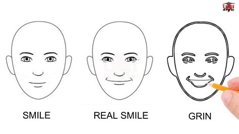 draw  human face step  step easy  beginnerskids simple