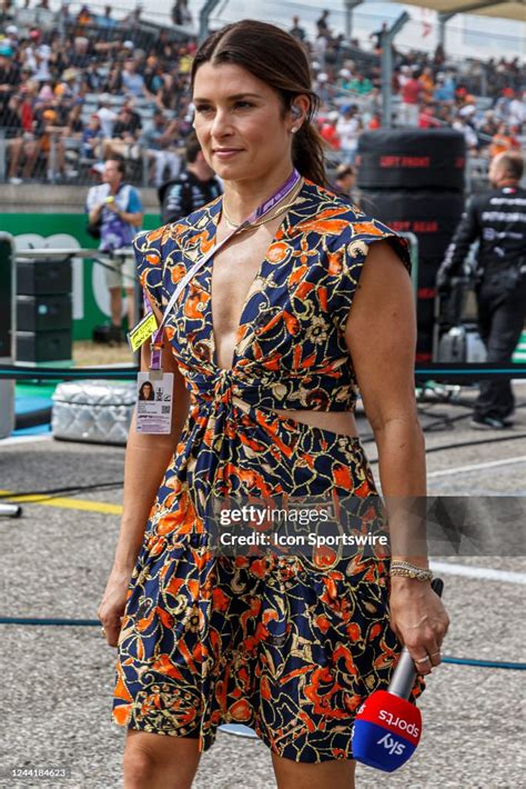 Danica Patrick Of Sky Sports On The Grid Before The F1 United States