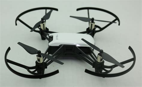 tello quadcopter drone   digital camera batteries bundle black model tlw ebay